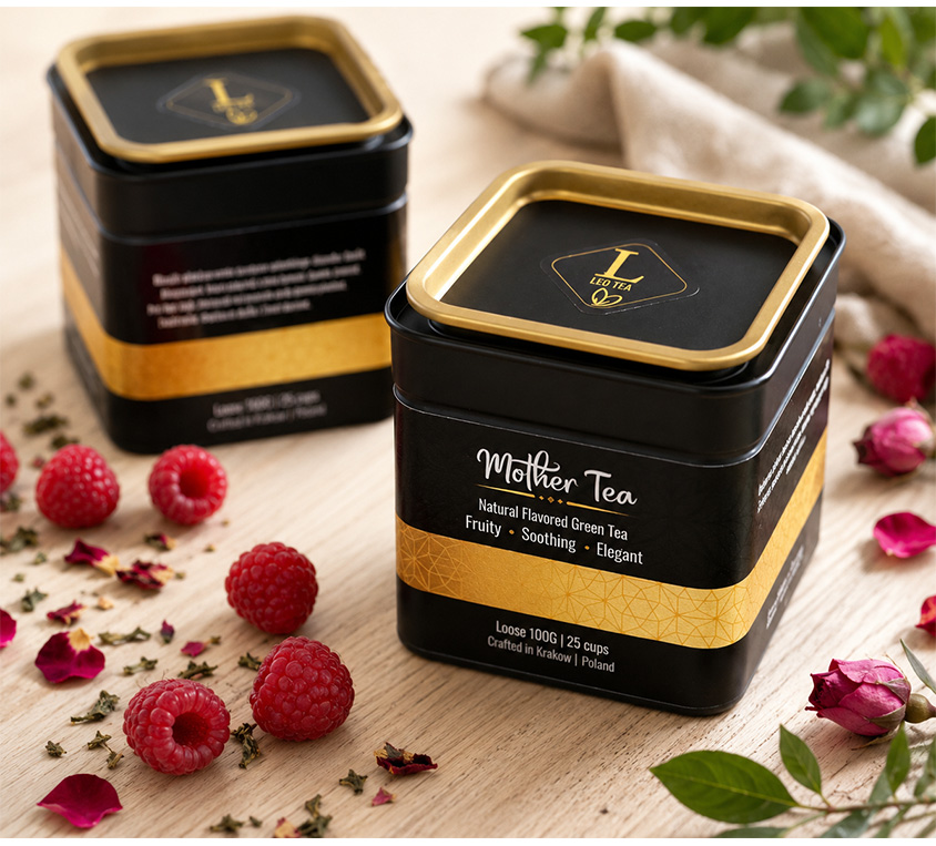 Mother Tea Leo Tea w eleganckiej puszce na prezent dla mamy